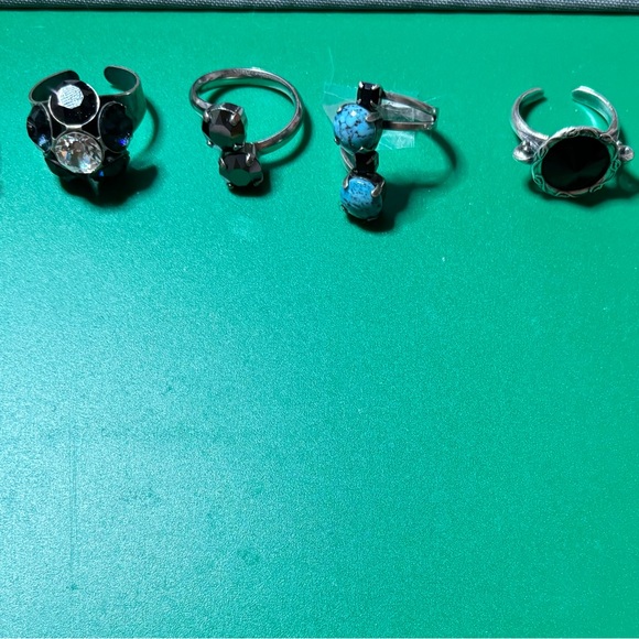 Lot of 8 adjustable women's rings! - Picture 3 of 5